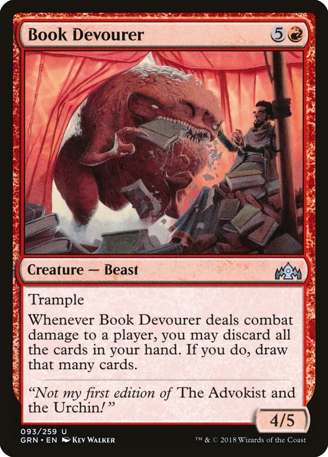 Book Devourer Front Face