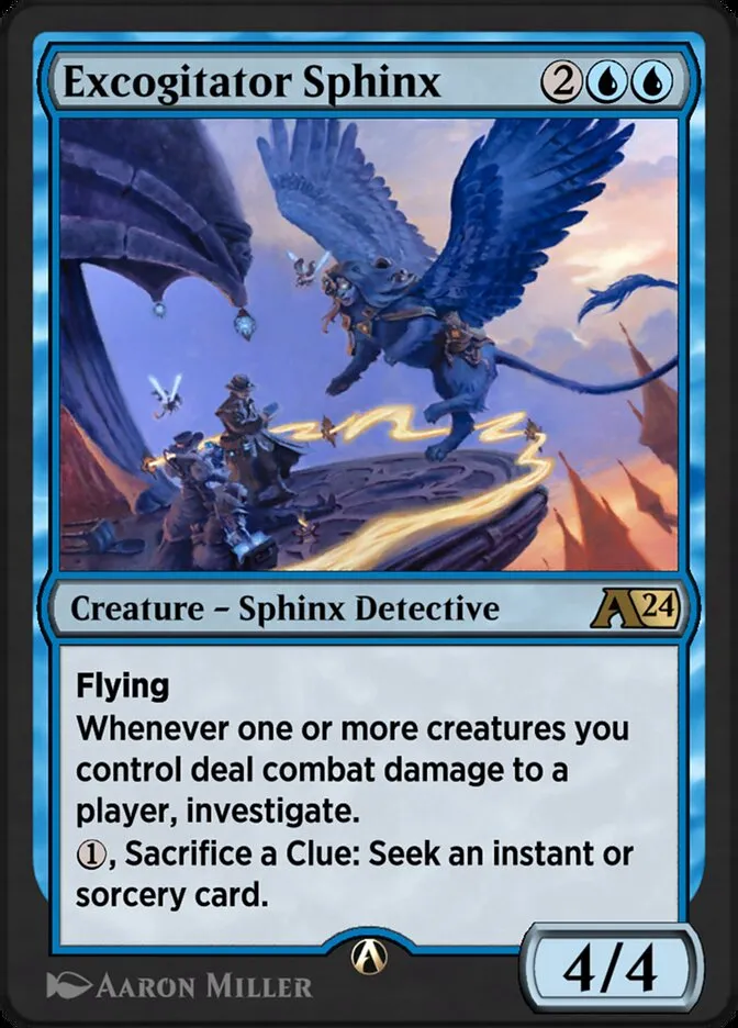 Excogitator Sphinx Front Face