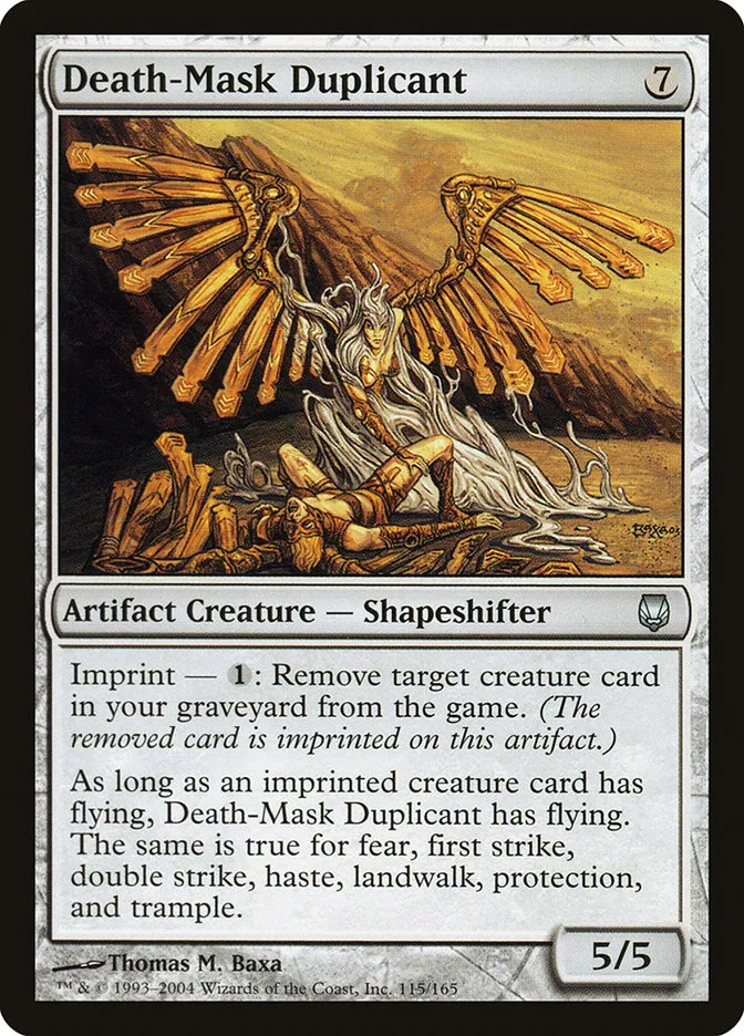 Death-Mask Duplicant Front Face
