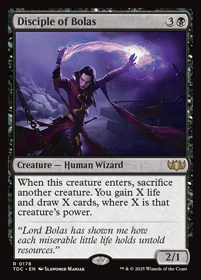 Disciple of Bolas Front Face