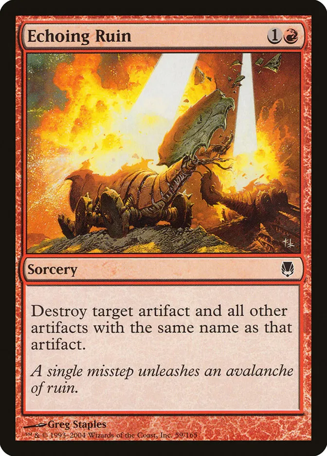 Echoing Ruin Front Face