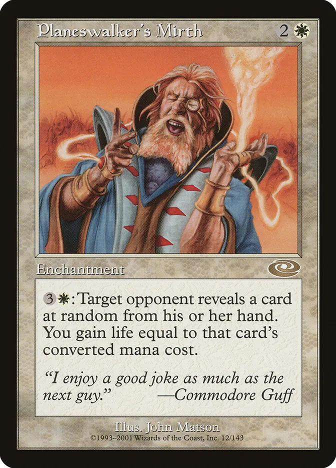 Planeswalker's Mirth Front Face