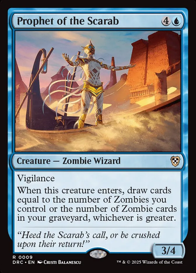 Prophet of the Scarab Front Face