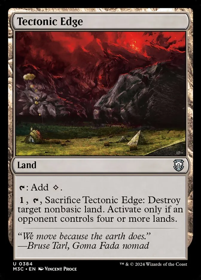 Tectonic Edge Front Face