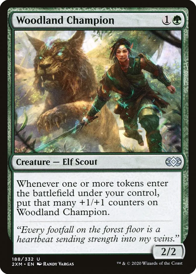 Woodland Champion Front Face