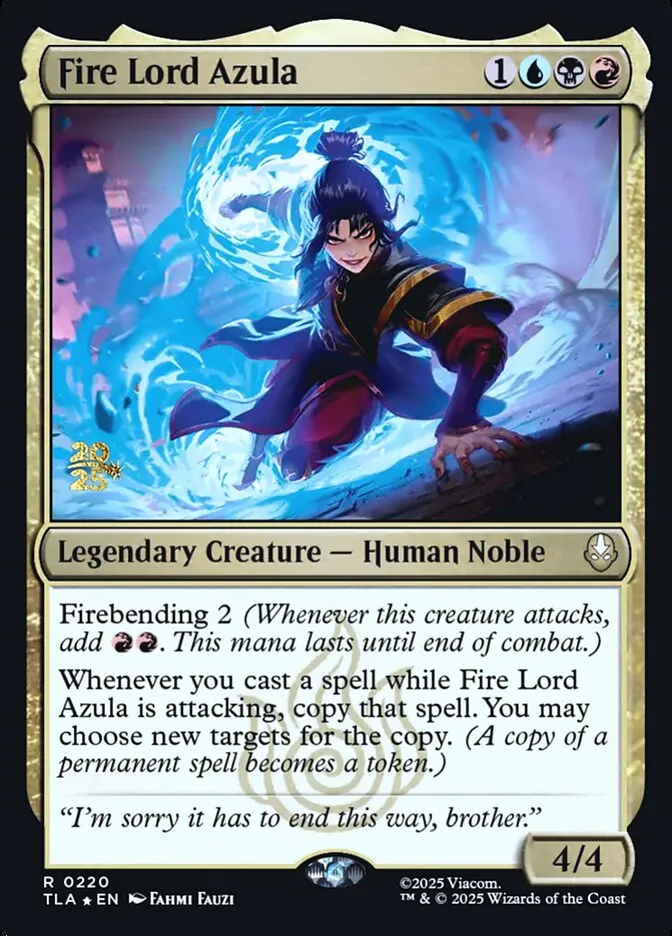 Fire Lord Azula Front Face