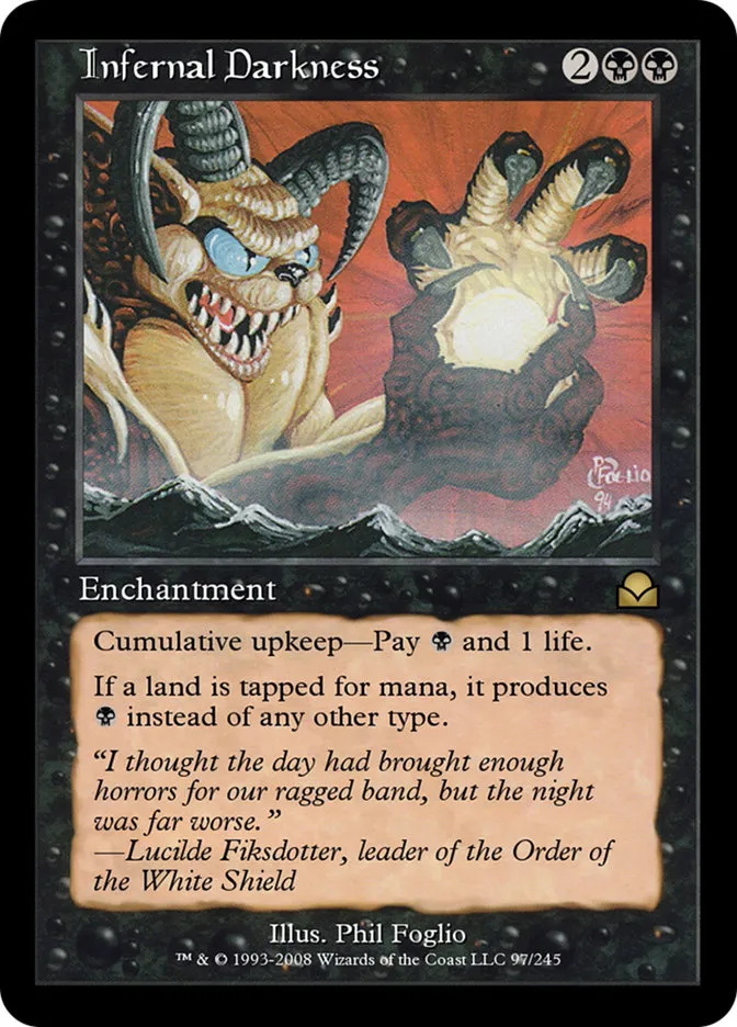 Infernal Darkness Front Face