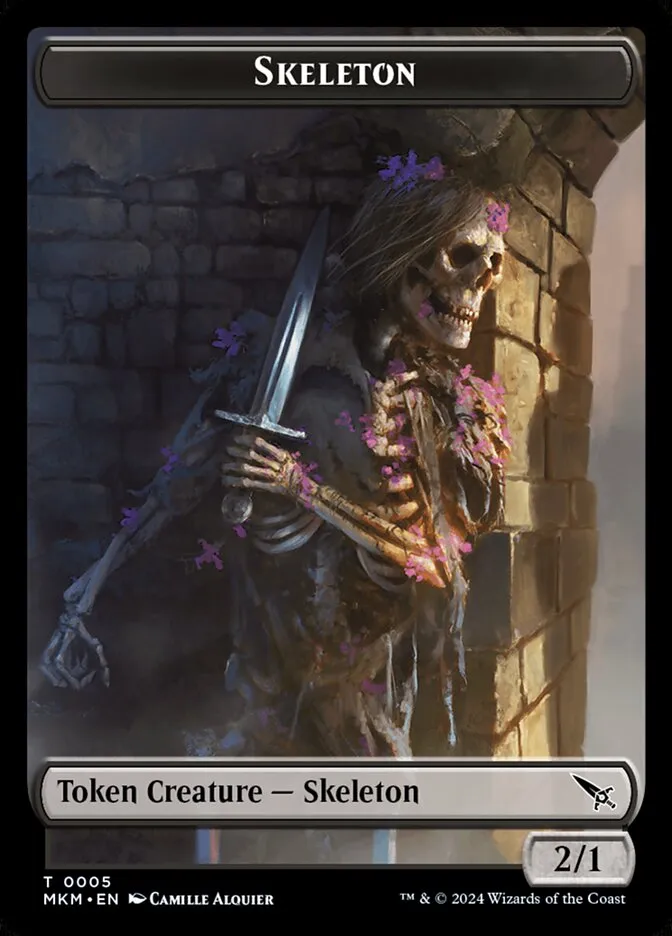 Skeleton Front Face