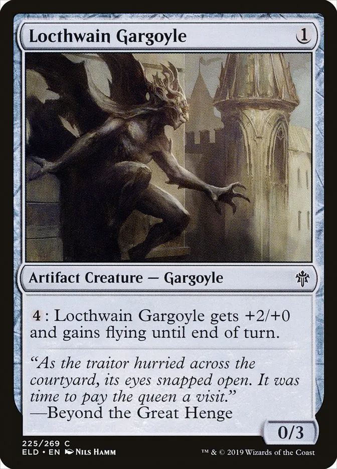 Locthwain Gargoyle Front Face