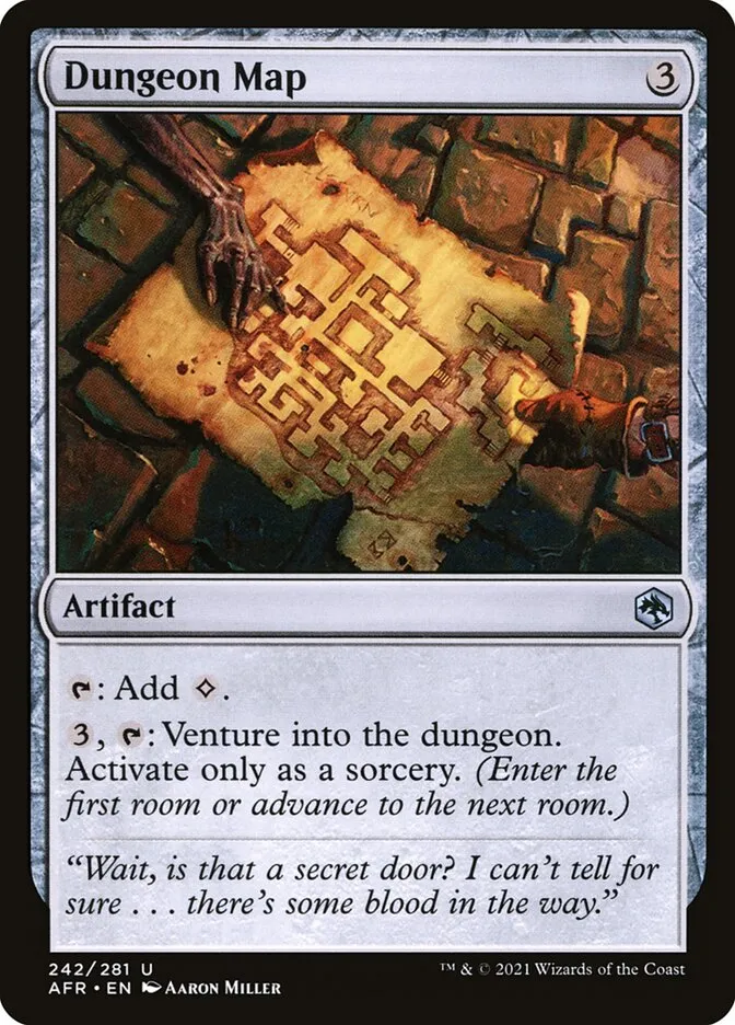 Dungeon Map Front Face