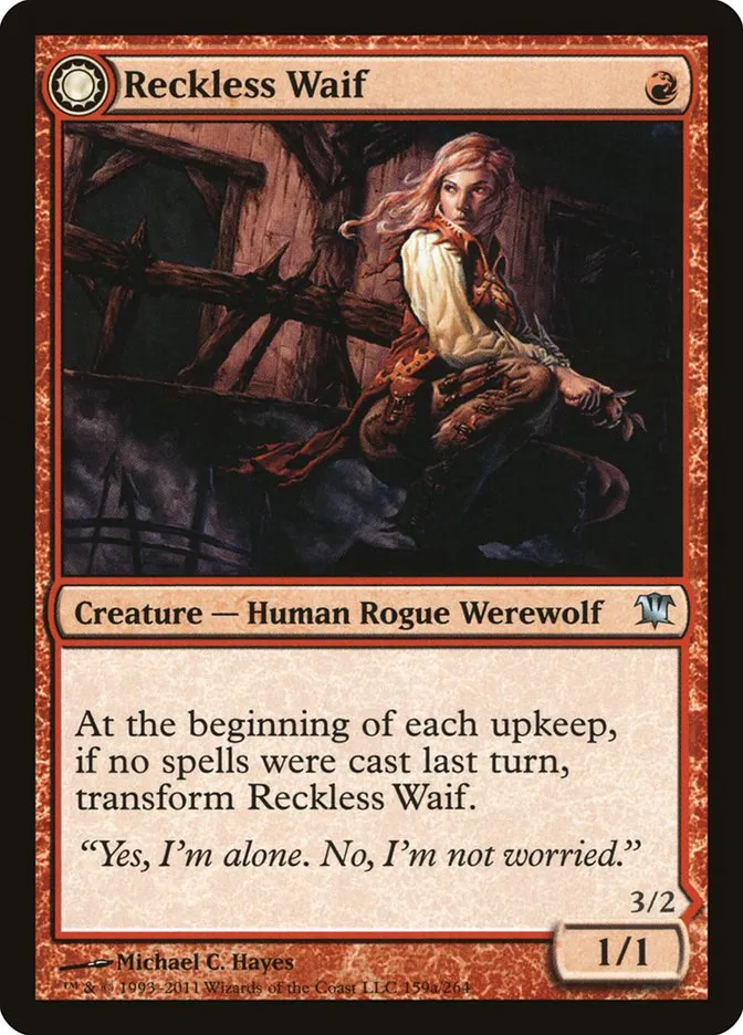 Reckless Waif // Merciless Predator Front Face