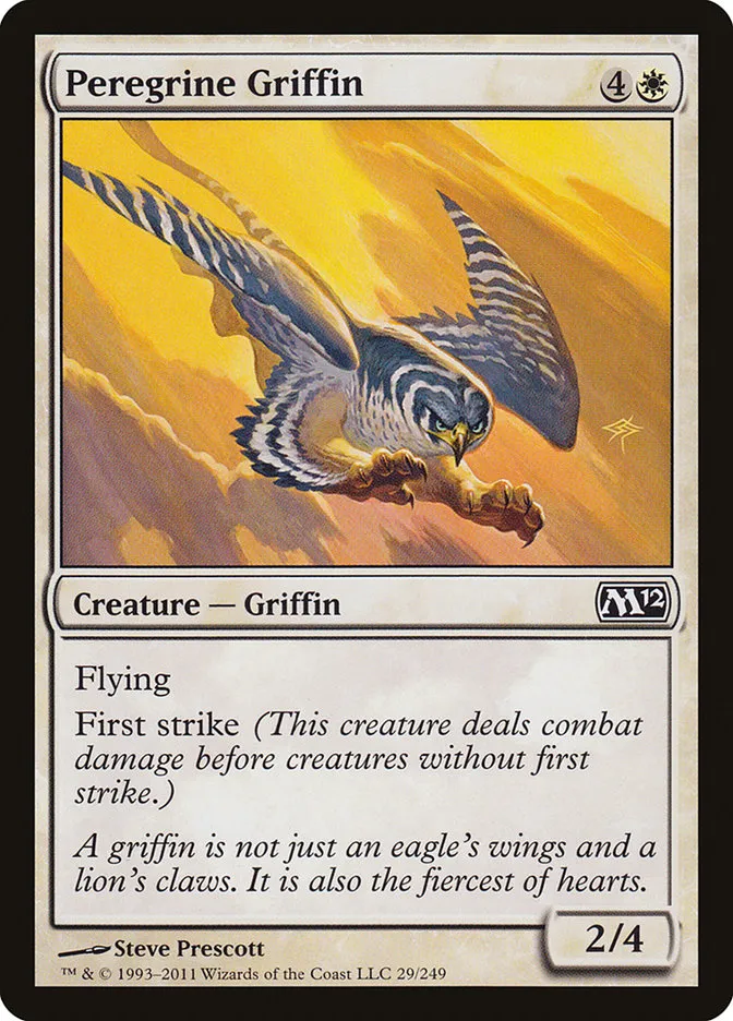 Peregrine Griffin Front Face