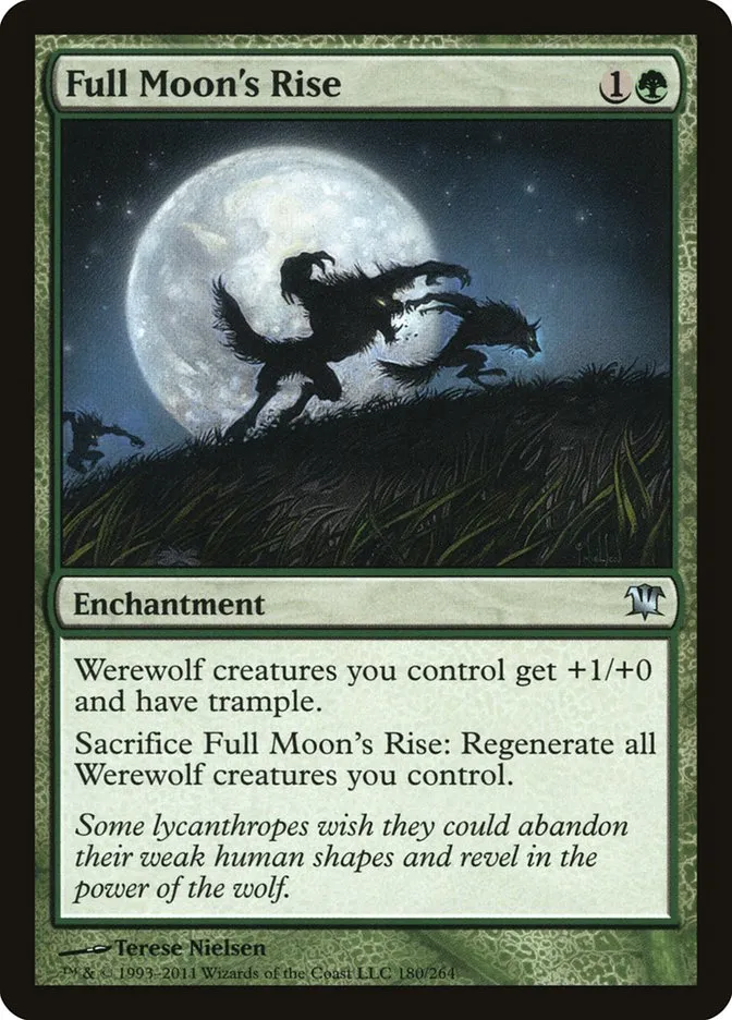 Full Moon's Rise Front Face
