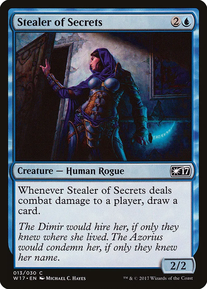 Stealer of Secrets Front Face