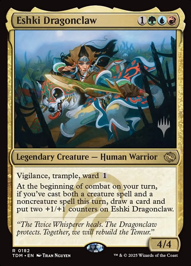 Eshki Dragonclaw Front Face