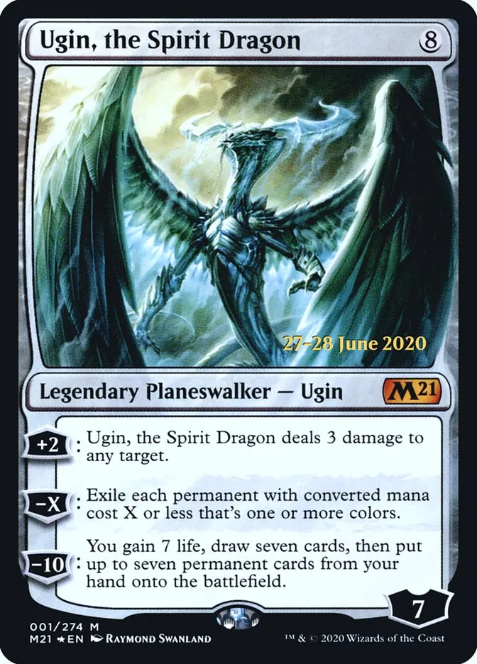 Ugin, the Spirit Dragon Front Face