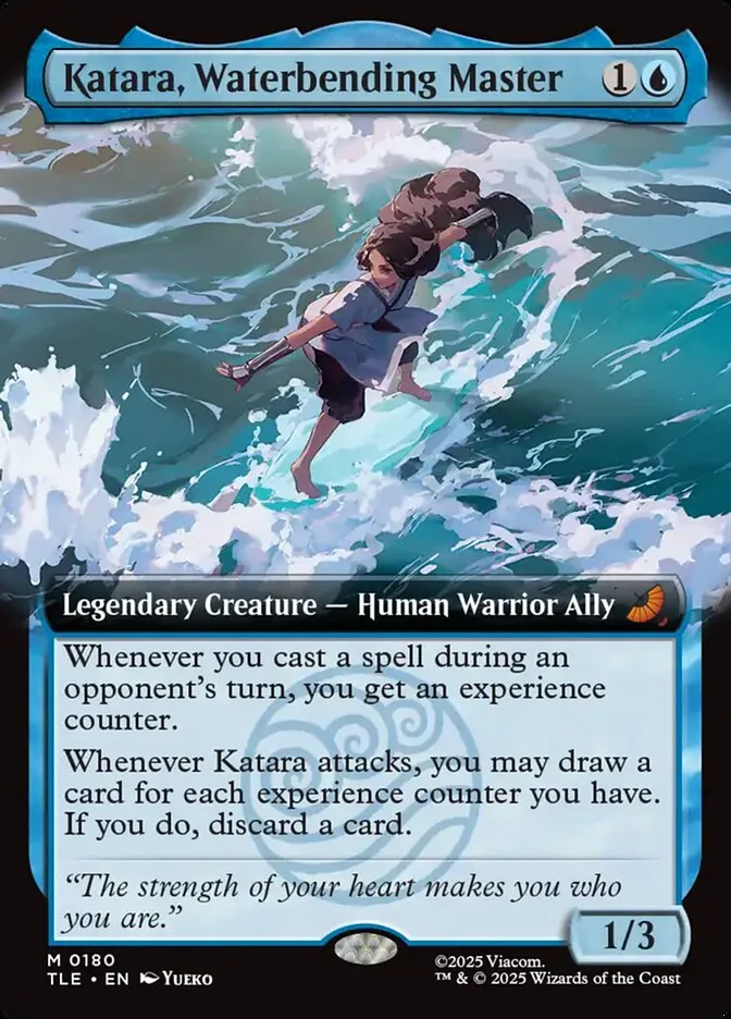Katara, Waterbending Master Front Face