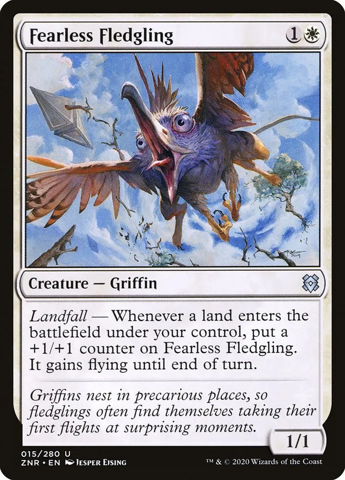 Fearless Fledgling Front Face