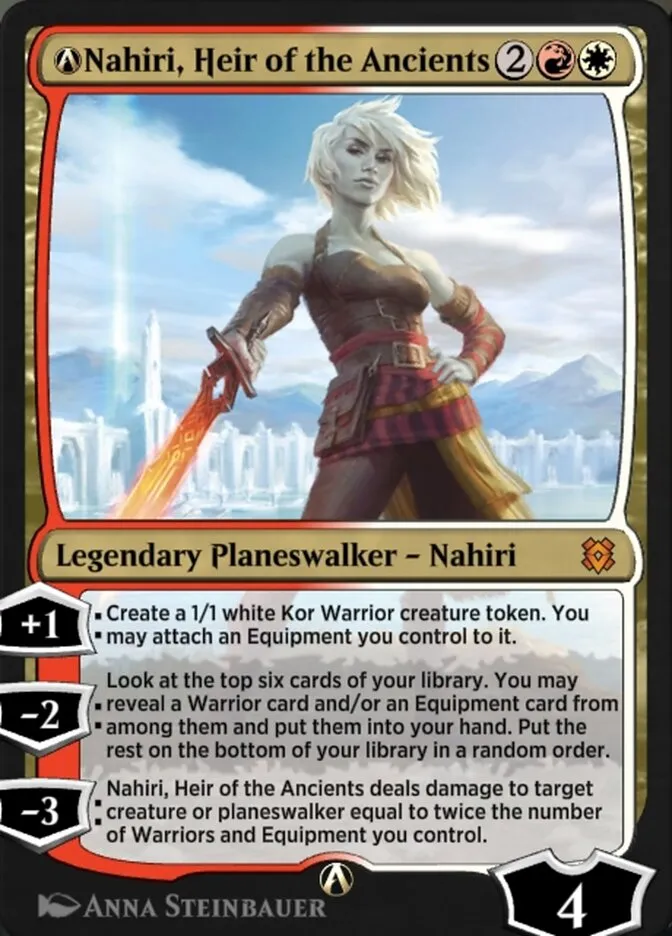 A-Nahiri, Heir of the Ancients Front Face