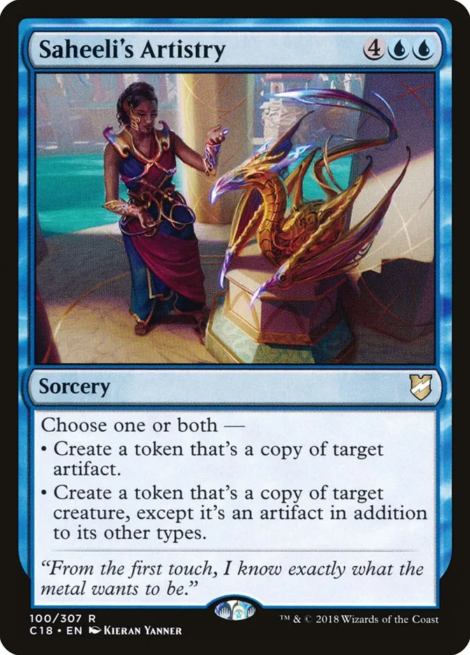 Saheeli's Artistry Front Face