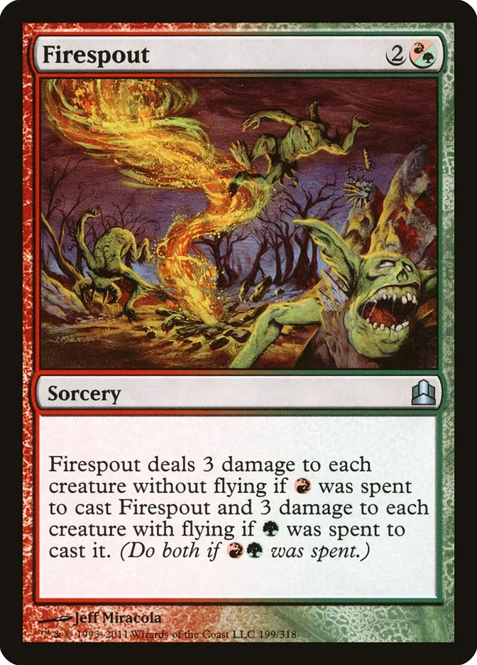 Firespout Front Face
