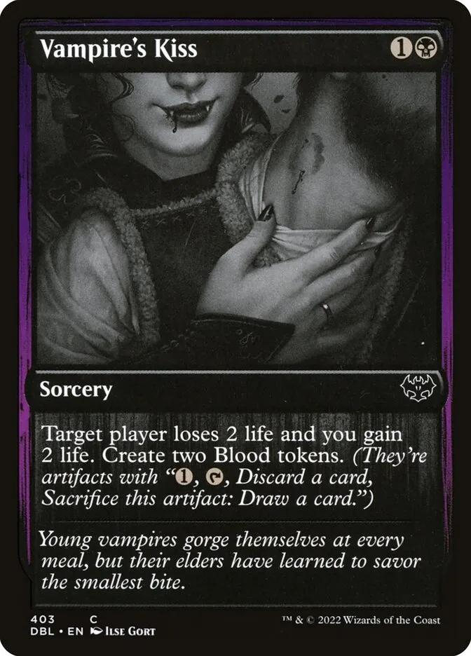 Vampire's Kiss Front Face