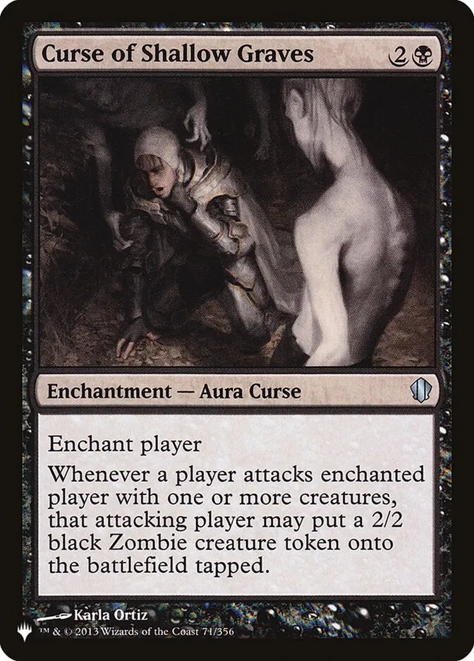 Curse of Shallow Graves Front Face