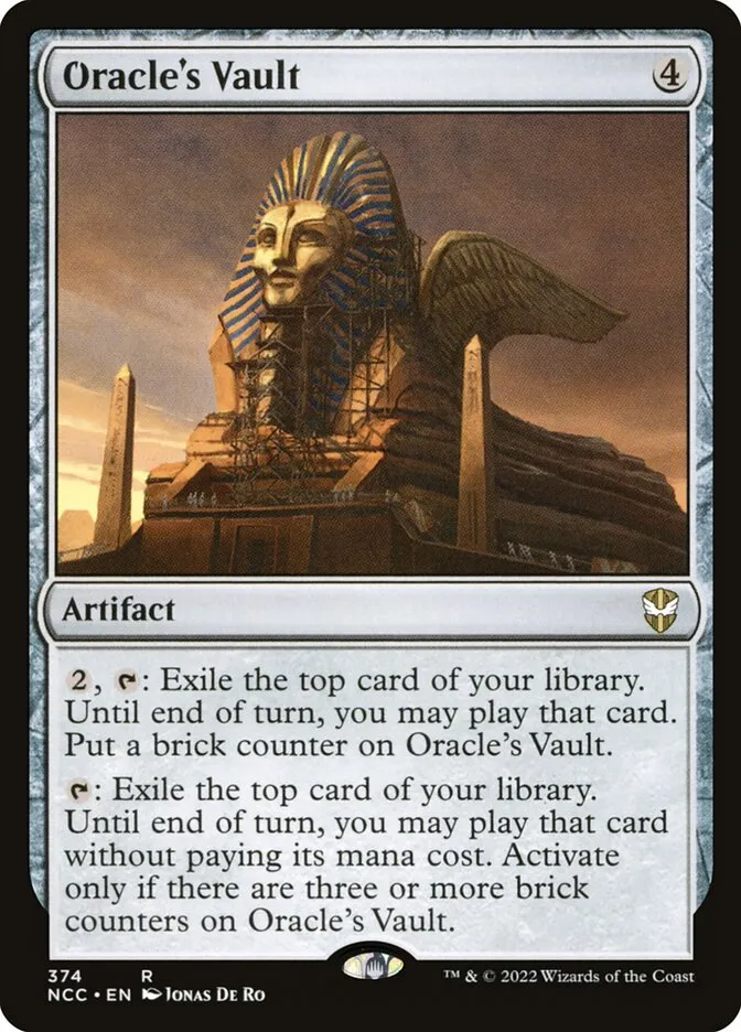 Oracle's Vault Front Face