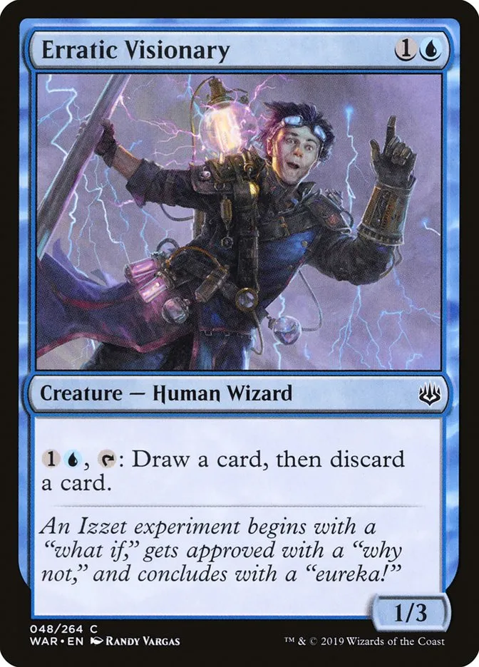 Erratic Visionary Front Face
