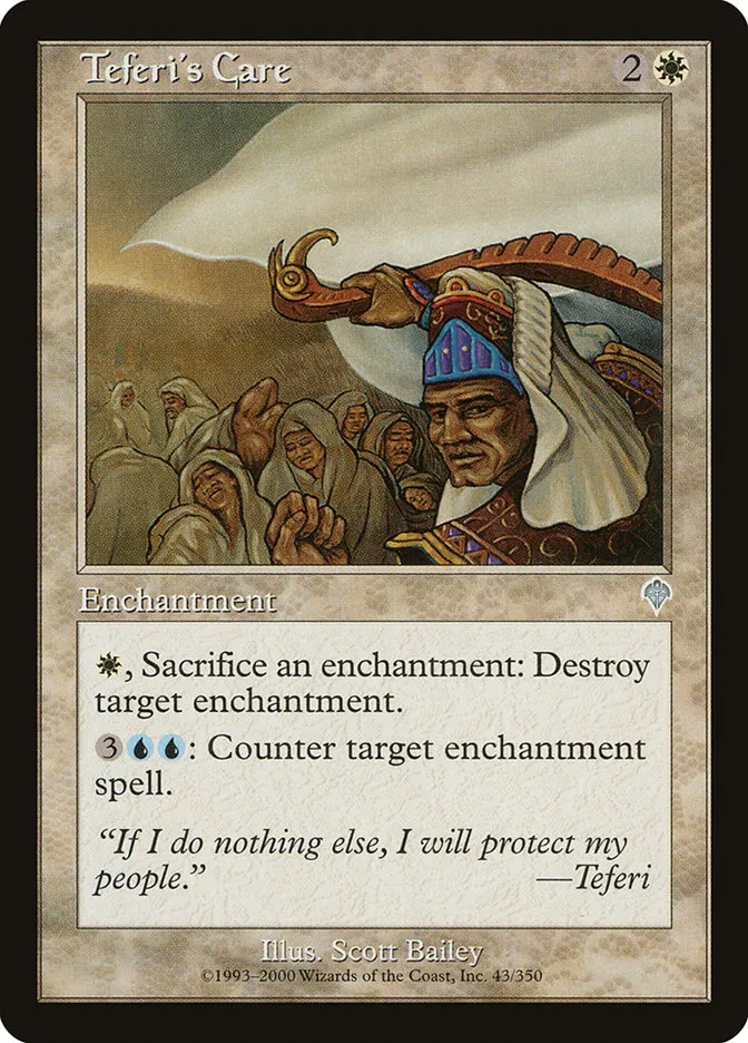 Teferi's Care Front Face