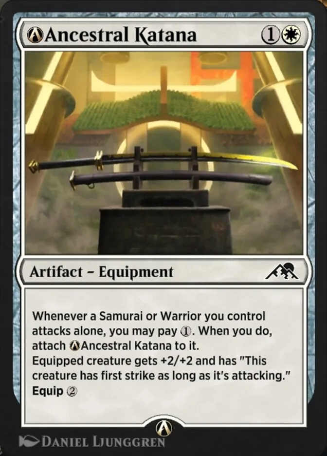 A-Ancestral Katana Front Face