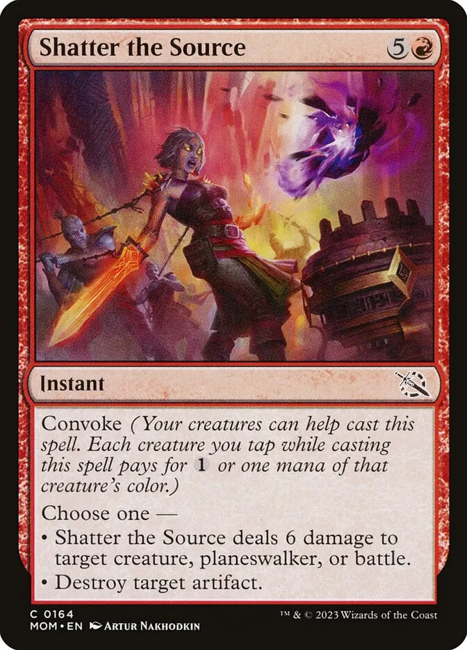 Shatter the Source Front Face