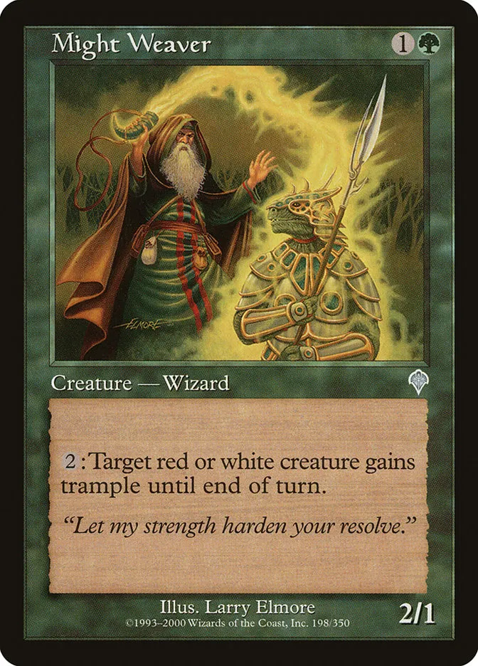 Might Weaver Front Face