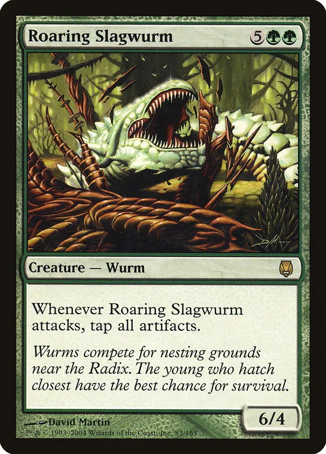Roaring Slagwurm Front Face