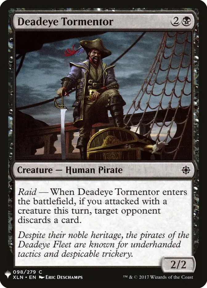 Deadeye Tormentor Front Face