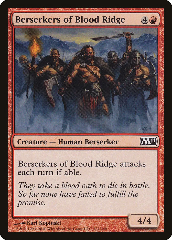 Berserkers of Blood Ridge Front Face