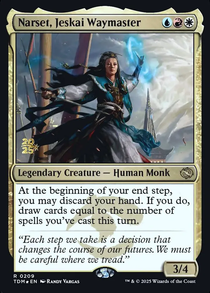 Narset, Jeskai Waymaster Front Face
