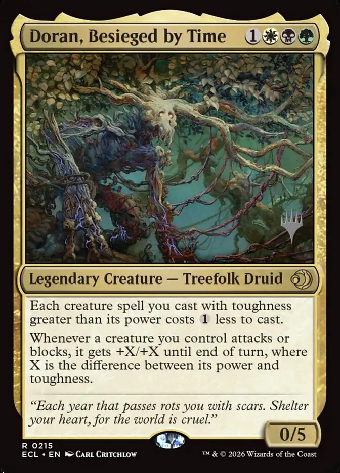 Doran, Besieged by Time Front Face