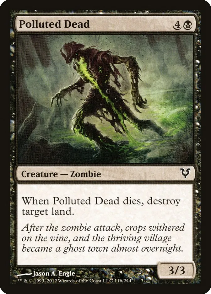 Polluted Dead Front Face