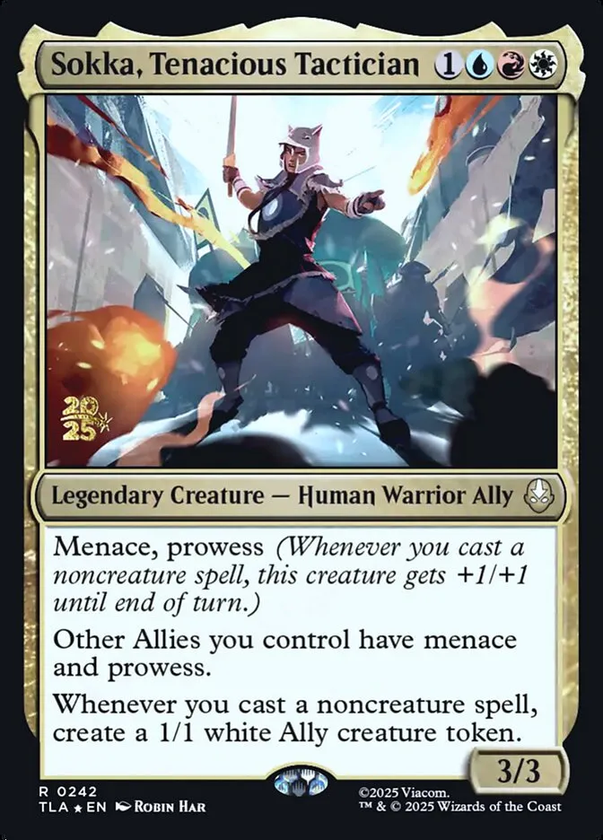 Sokka, Tenacious Tactician Front Face