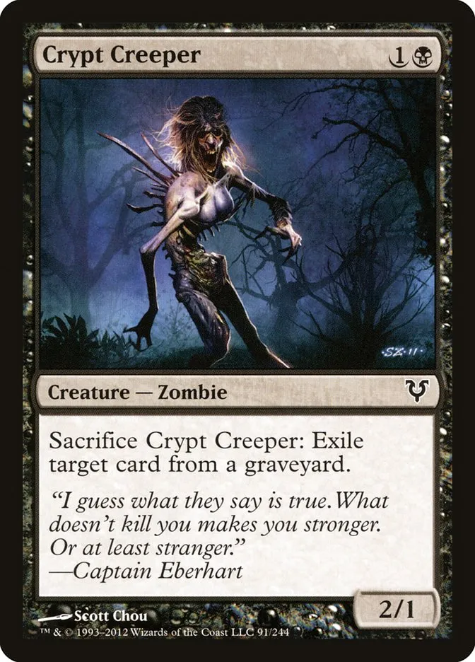 Crypt Creeper Front Face