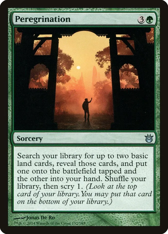 Peregrination Front Face
