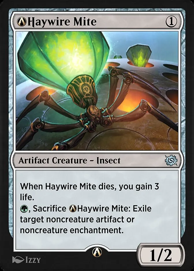 A-Haywire Mite Front Face