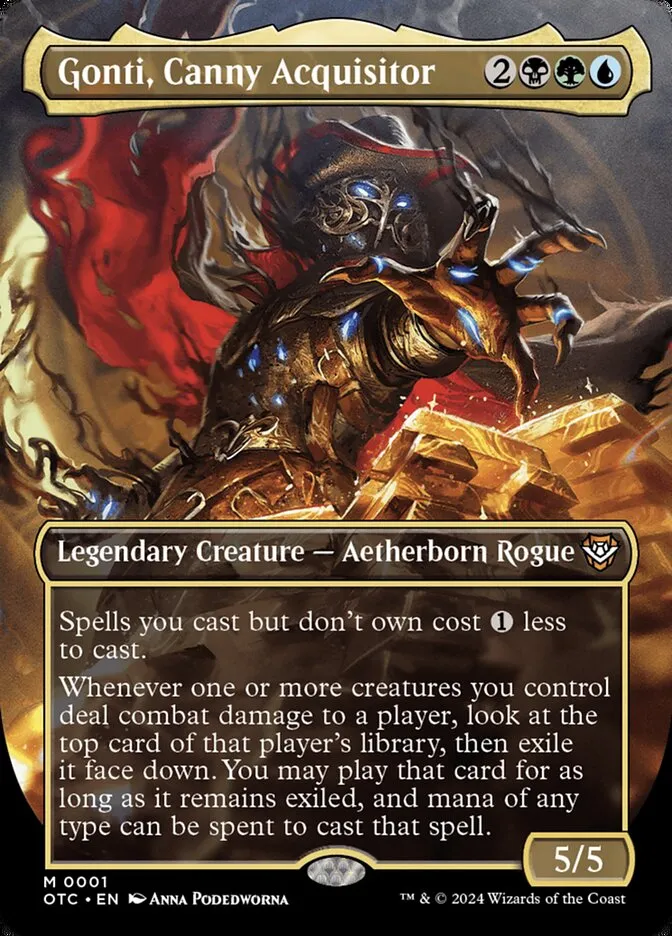 Gonti, Canny Acquisitor Front Face