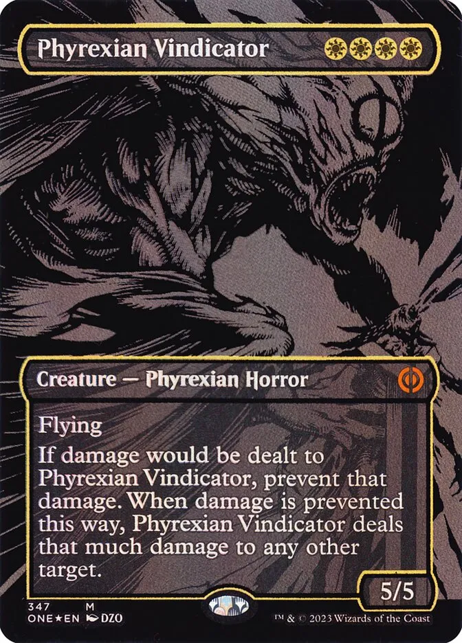 Phyrexian Vindicator Front Face