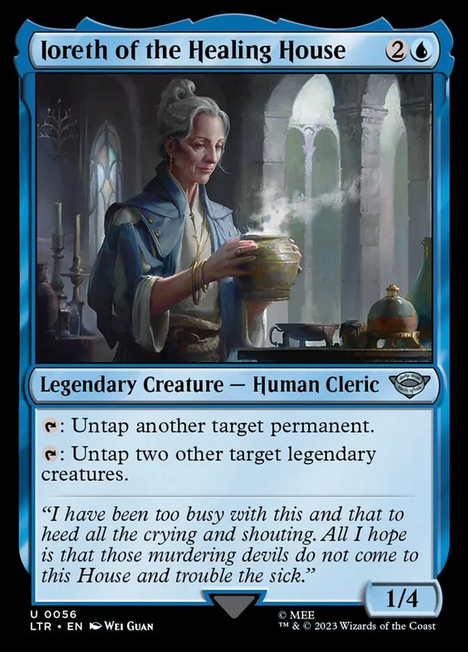 Ioreth of the Healing House Front Face