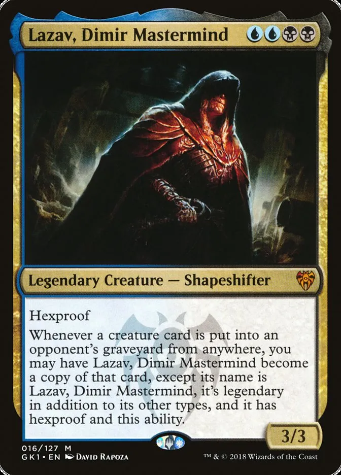 Lazav, Dimir Mastermind Front Face