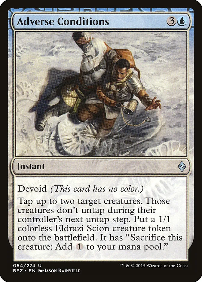 Adverse Conditions Front Face