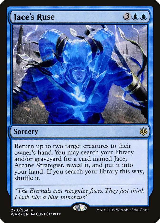 Jace's Ruse Front Face