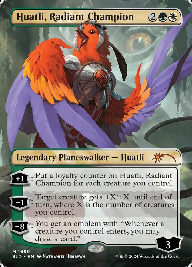 Huatli, Radiant Champion Front Face